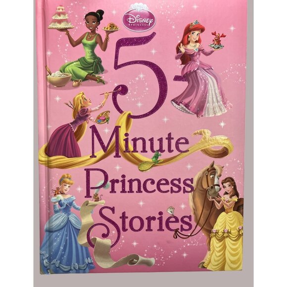 5-Minute Princess Stories By Disney Press Hardcover Childrens Book - Picture 2 of 16